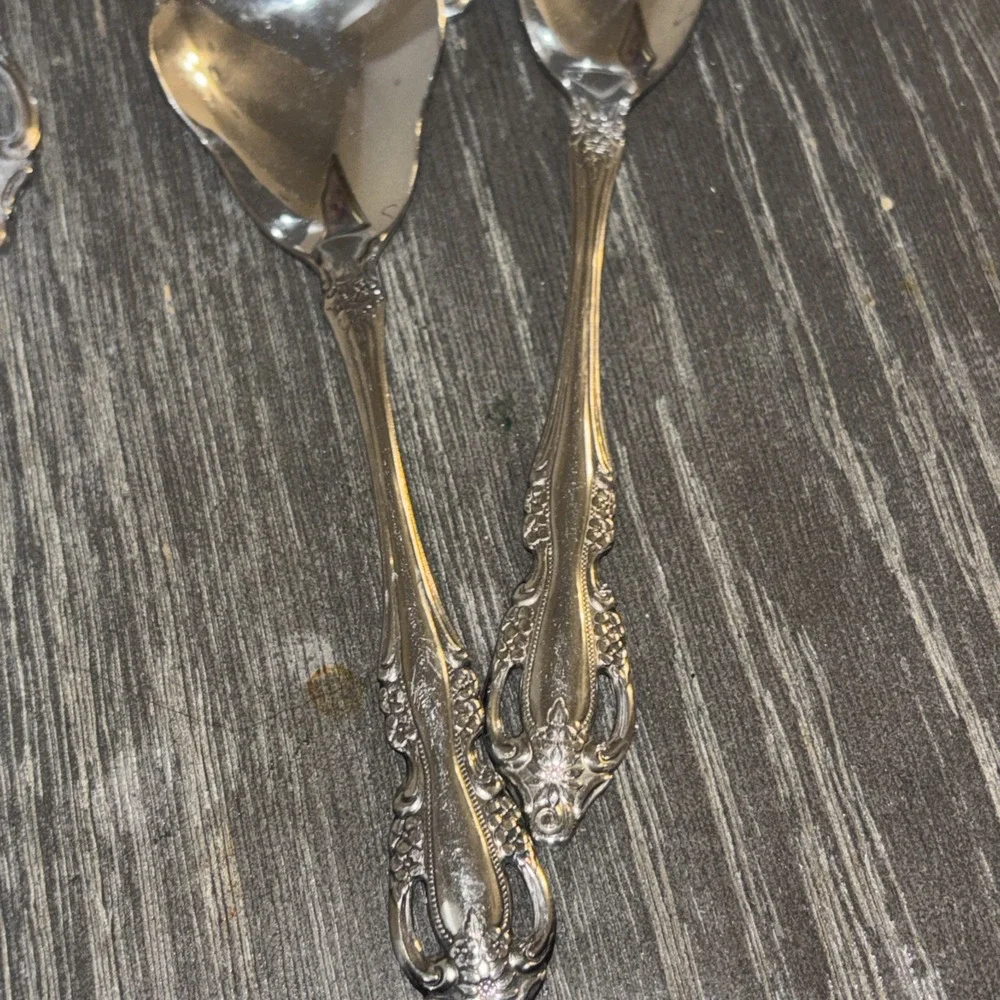 Vintage Oneida Silverware Lot Of 8 Stainless U.S.A By Oneida